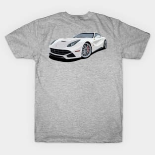 Ferrari F12 Cartoon T-Shirt